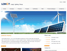 Tablet Screenshot of longt-lighting.com